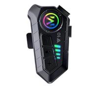 Casque de moto - Système audio de moto, haut-parleur sans fil haute batterie, équipement intelligent de réduction du bruit | Solution d'interphone sonore claire pour les voyages et l'aventure