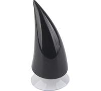 Casque de moto Teufelshörner - Décoration en noir avec motif de sauge pour un style créatif - Idéal pour les conducteurs de motos et les personnes chargées de l'entretien des casques
