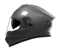 Casque de Moto Unisexe Conforme aux Normes de Certification ECE 22.06 - Casque intégral avec visière, système de Ventilation et Doublure Amovible. I,XL