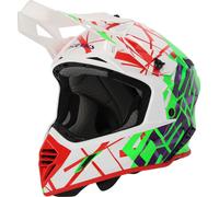 Casque de motocross ACERBIS X-Track 22.06 vert brillant blanc taille XXL