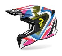 Airoh Strycker View Casque de motocross, multicolore, taille XS