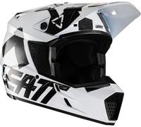 Casque de motocross Leatt Moto 3.5 V22 couleur : blanc, taille : XXL (63/64)