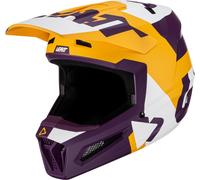 Casque de motocross tricolore Leatt 2.5