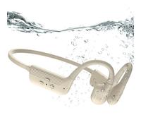 Casque de natation étanche IP68 à conduction osseuse, Bluetooth 6.0 et MP3 avec carte mémoire de 32 Go, écouteurs de natation à oreilles ouvertes avec bandeau réglable pour bonnet de bain/chapeau