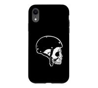 Casque de Patineur Squelette avec tête de Mort Coque pour iPhone XR