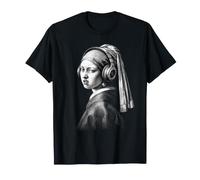Casque de Peinture Classique pour Amateur de Musique T-Shirt