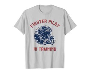 Casque de pilote de combat vieilli - Pilote de combat en entraînement T-Shirt