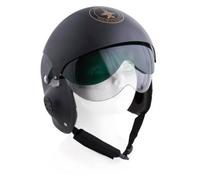 Casque de pilote - JOUR DE FETE - F-16 - Couleur blanche - Mixte - Dimensions 26x29 cm