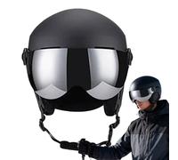 Casque de planche à neige - Construction en mousse absorbante, équipement de couvre-chef d'activité alpine, protection des yeux, solution de protection isolée pour l'équitation | pour pistes