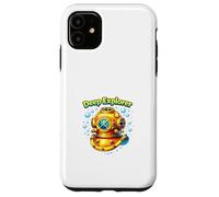 Casque de plongée Vintage Ocean Deep Sea Explorer Coque pour iPhone 11