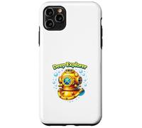 Casque de plongée Vintage Ocean Deep Sea Explorer Coque pour iPhone 11 Pro Max
