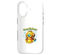 Casque de plongée Vintage Ocean Deep Sea Explorer Coque pour iPhone 17