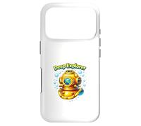 Casque de plongée Vintage Ocean Deep Sea Explorer Coque pour iPhone 17 Pro