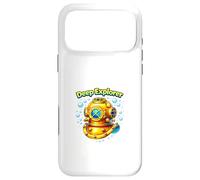 Casque de plongée Vintage Ocean Deep Sea Explorer Coque pour iPhone 17 Pro Max