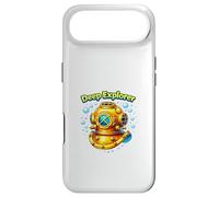 Casque de plongée Vintage Ocean Deep Sea Explorer Coque pour iPhone Air