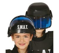 Casque De Police Swat Pour Enfants (Taille Unique Enfants) Multicolore