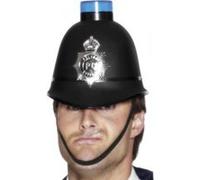 Smiffys Casque de policier avec gyrophare lumineux