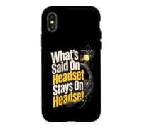 Casque de Production de théâtre Coque pour iPhone X/XS