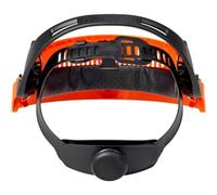 3M Coiffe G500 robuste orange avec visière V5C et coquilles antibruit H510A