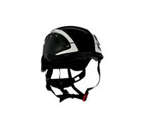 Casque de protection 3M SecureFit, X5012V-CE, noir, ventilé, réfléchissant, CE x4 morceau