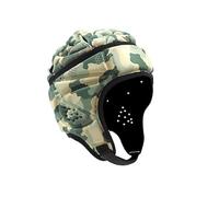 Casque de protection à coque souple 7 V 7 - Casque de rugby rembourré - Casque de gardien de but réglable - Casque de gardien de but de football - Casque de rugby pour enfants