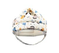 Casque de protection antichoc réglable pour bébé - Dinosaure bleu