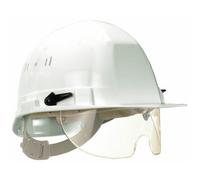 Casque de protection avec lunettes intégrées - Visiocéanic - Blanc TALIAPLAST