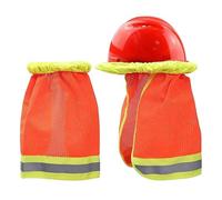 Casque de protection | Cache-cou à bord complet - Tour de cou réglable avec protection UV - Accessoires de casque pour escalade, construction, jardinage