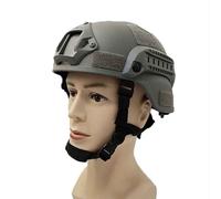 Casque De Protection Casque Rapide Mich2000 Airsoft Mh Casque Tactique Extérieur Tactique Painball Cs Swat Équipement De Protection D'équitation - Type Gray