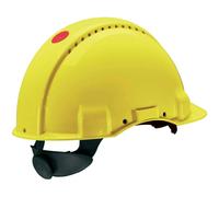 Casque de protection G3000 Peltor Uvicator EN 397 jaune 3M XH001675178