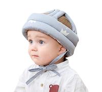 Casque de Protection pour Bébé Casque Sécurité Réglable Bébé Chapeau Anti Choc Bébé Chapeau de Protection de Tête pour Bébés de 3-36mois Apprendre à Ramper et Marcher