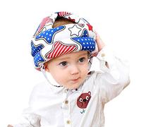 Casque de Protection pour Bébé Casque Sécurité Réglable Bébé Chapeau Anti Choc Bébé Chapeau de Protection de Tête pour Bébés de 3-36mois Apprendre à Ramper et Marcher