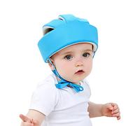Casque de protection pour bébé Harnais anti-chute pour tout-petit avec jugulaire Protège-tête réglable pour bébé Coussin de tête respirant Bonnet pare-chocs pour 0 à 3 ans Apprendre à marcher Craw