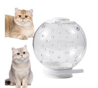 Casque de Protection pour Chats - avec Couvre-Bouche Souple Muselière légère et réglable pour Chats, Anti-Morsure et sûre | Accessoire idéal pour Les Soins des Animaux de Compagnie, tels Que Le Bain,