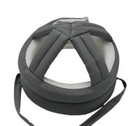 Casque de Protection pour Personnes Âgées Casque de Sécurité Anti-Chute Réglable Chapeau Anti-Collision Coton Respirant Chapeau de Protection de Tête Doux Casquette De Protection de La Tête