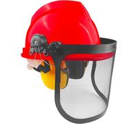 CASQUE DE PROTECTION POUR TRAVAUX DE JARDINAGE, ELAGAGE. CASQUE DE SECURITE, ...