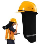 Casque de protection solaire - Protection du cou réfléchissante - Cyclisme de chantier