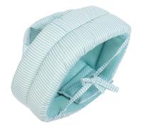 Casque de Protection Souple pour Adultes Âgés, Réglable, Bleu