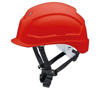 uvex Casque de protection pheos S-KR – avec mentonnière, visière courte, encoches Euroslot