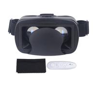 Casque de réalité virtuelle 3D VR Casque Anti Blue Light HD Panoramic View 120 degrés Mobile Phone Mobile Compatible pour Les Films de Jeu Black Abs 7.09 x 5.12 x 3,94in