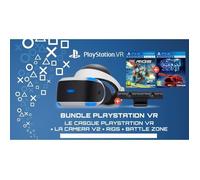 Casque de réalité virtuelle - PLAYSTATION - VR - PS4 - Inclus: Battle Zone, Rigs, Camera