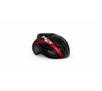 Casque de route MET Rivale MIPS noir/rouge métallisé 52-56