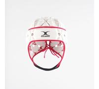 Casque de rugby - GILBERT - AIR - Blanc/Rouge - Taille XL