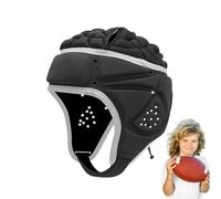 Casque De Rugby pour Enfant - Protection Rembourrée, Football Souple Ultra-Mince, Réglable avec Trous D'aération pour Jeunes