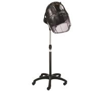 Casque de séchage professionnel avec support noir 1200 Watts