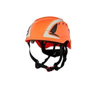 3M SecureFit Casque de sécurité, X5007V-CE, Orange, Ventilé, Réfléchissant, CE