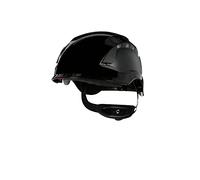 3M SecureFit Casque de sécurité, X5512V-CE, Noir, Ventilé, CE
