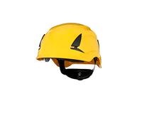 3M SecureFit Casque de sécurité, X5502NVE-CE, Blanc, Non ventilé, Jaune, CE