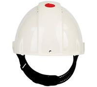 3M Casque de sécurité G3000 – blanc ventilé – harnais standard, basane cuir