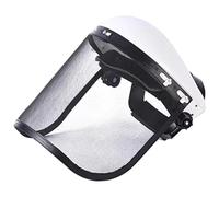 Casque De Sécurité avec Visière pour Tronçonneuse, Coupe-Bordures, Protection Faciale, Chapeau Forestier pour Jardinage Exploitation Forestière